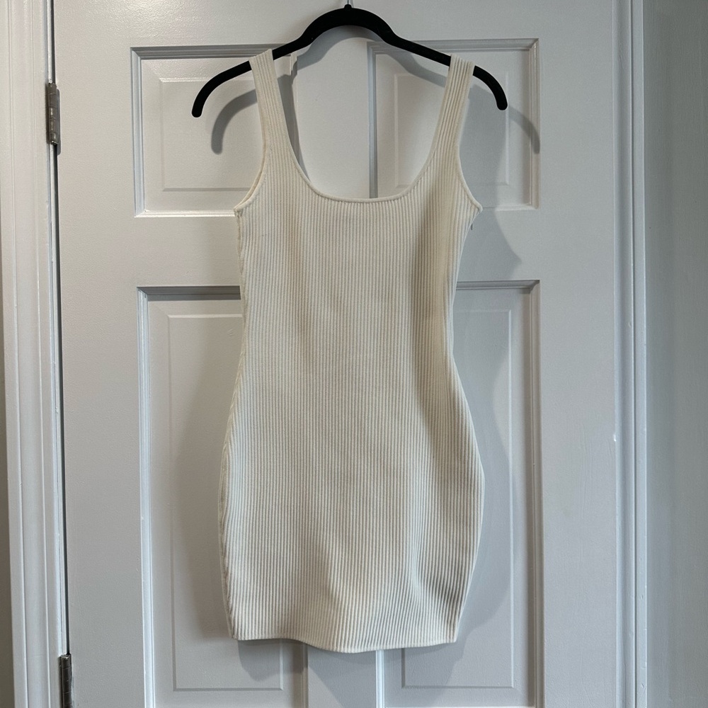 Elegant White Women’s Dress